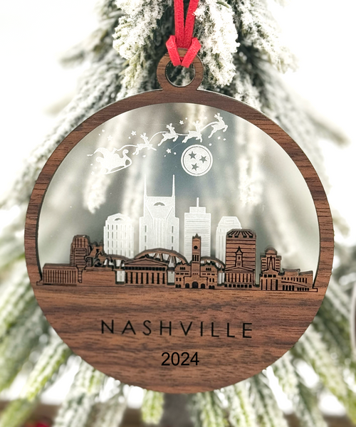 Nashville Skyline Ornament
