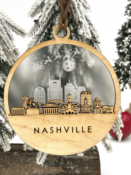 Nashville Skyline Ornament