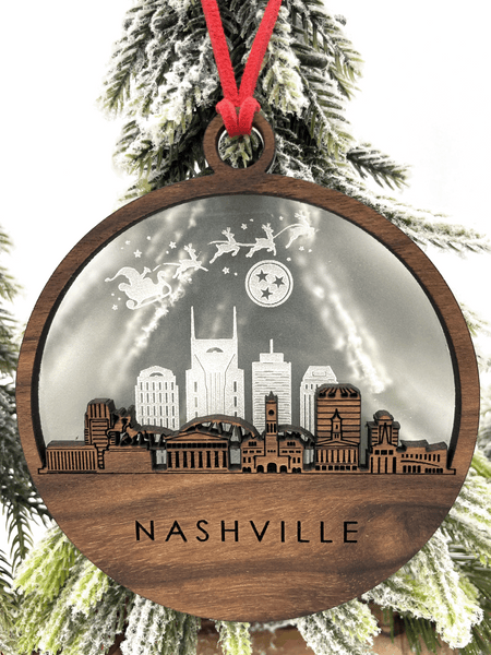 Nashville Skyline Ornament