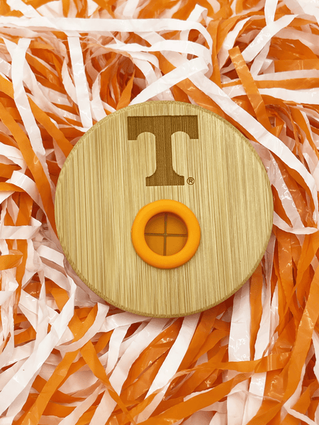 University Of Tennessee Knoxville Tumbler • UTK Licensed Glass Cup with Lid • Personalized University of Tennessee Tumbler