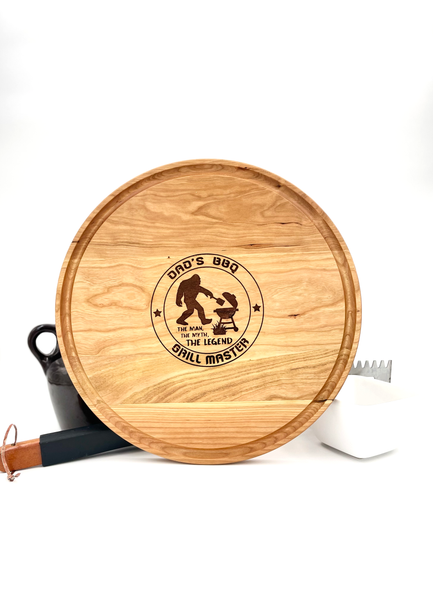 Bigfoot Round Cutting Board