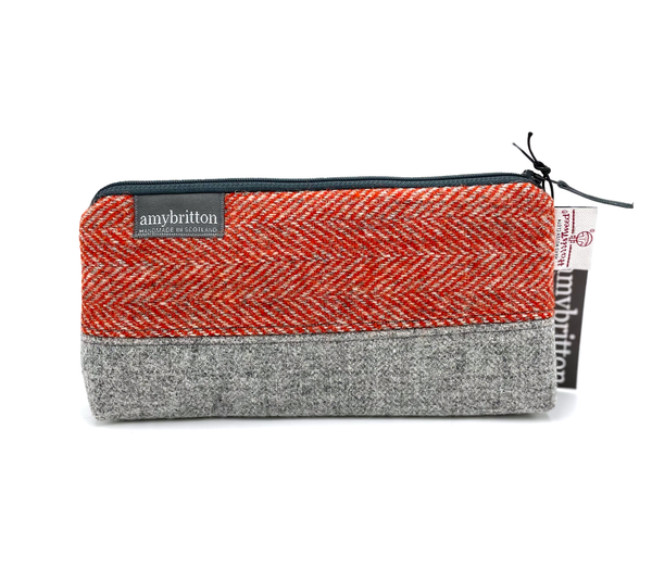 Personalized Harris Tweed Cosmetic Bag