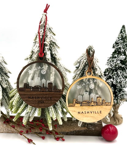 Nashville Skyline Ornament