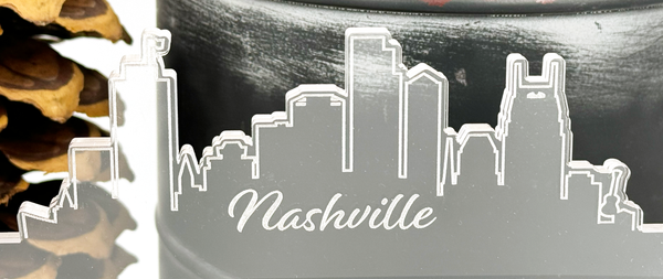 Nashville Skyline Picture Frame
