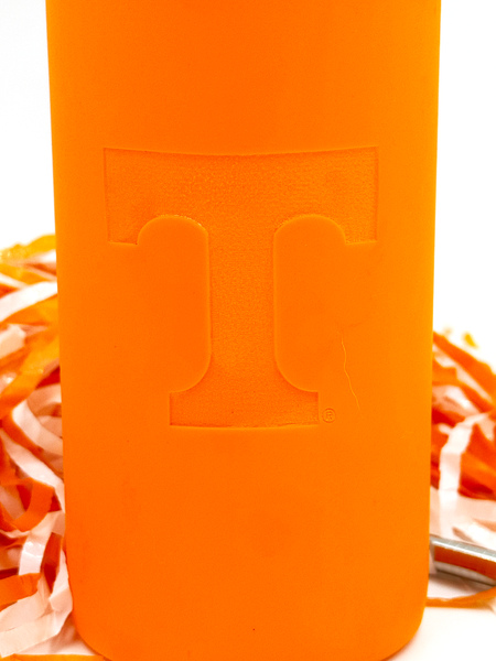 University Of Tennessee Knoxville Tumbler • UTK Licensed Glass Cup with Lid • Personalized University of Tennessee Tumbler