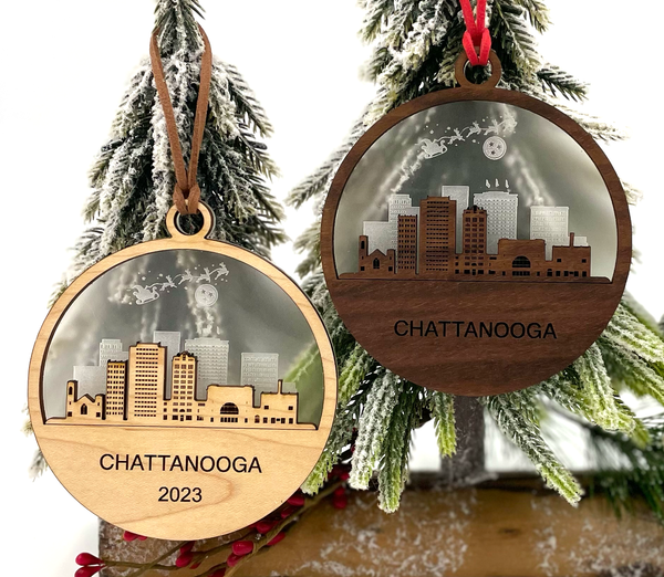 Chattanooga Skyline Ornament