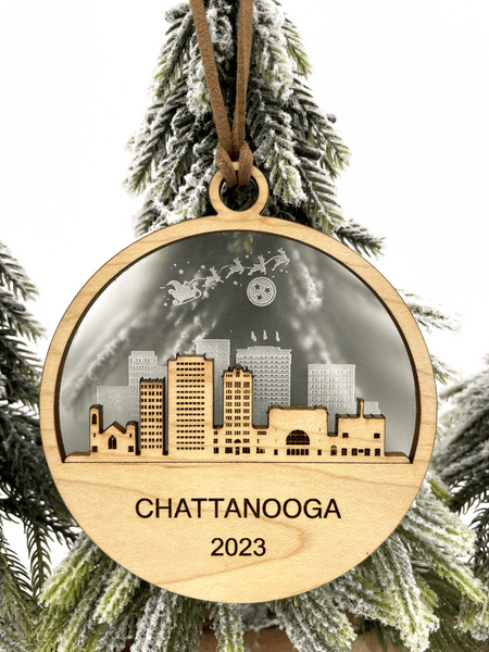 Chattanooga Skyline Ornament