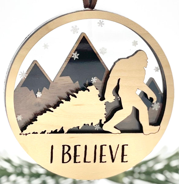 I Believe Sasquatch Ornament